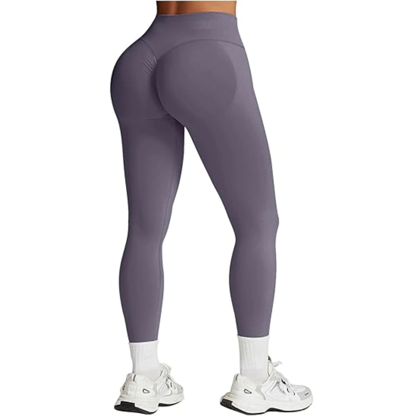 Seamless high-waisted sculpting leggings