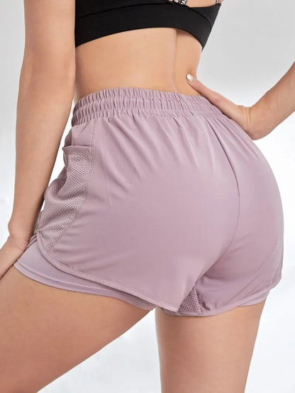 High-performance Women’s 2-in-1 Fitness Shorts