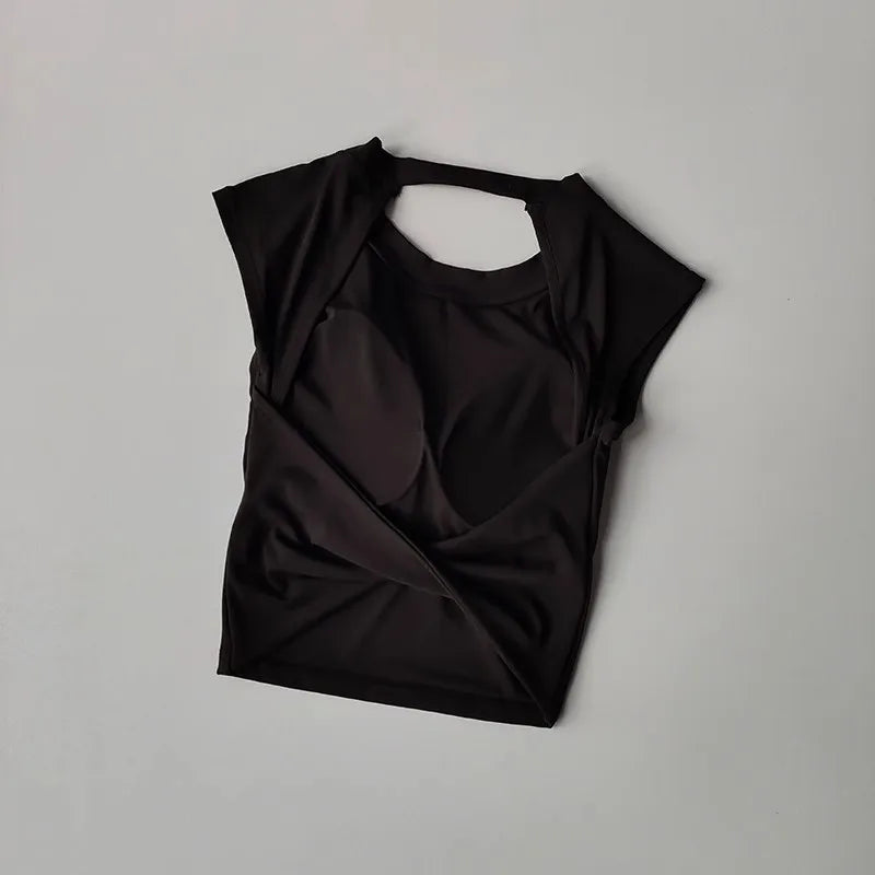 Women’s Sculpt Cross-Back Training Top – Support, Style & Confidence in Every Mov