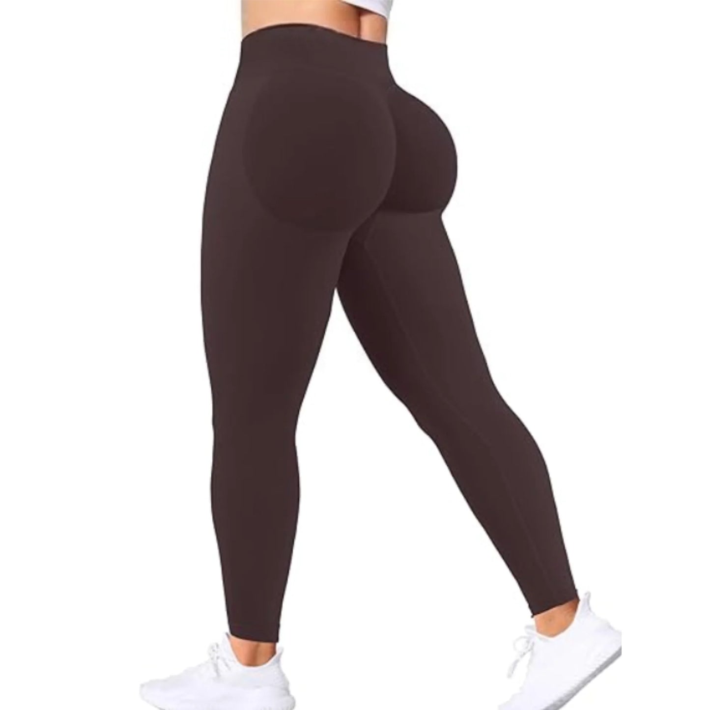 Seamless high-waisted sculpting leggings
