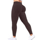 Seamless high-waisted sculpting leggings