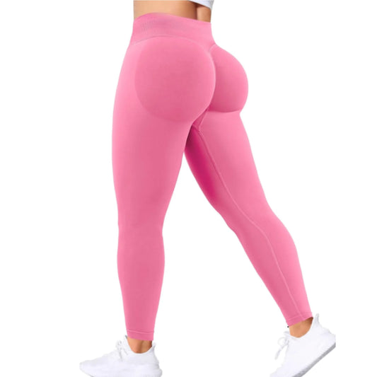 Seamless high-waisted sculpting leggings