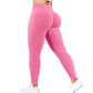 Seamless high-waisted sculpting leggings