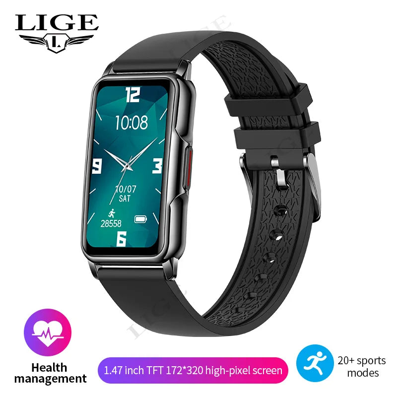 Lige Sleek, Modern SmartWatch with Inbuilt Fitness and Activity Tracking