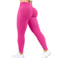 Seamless high-waisted sculpting leggings