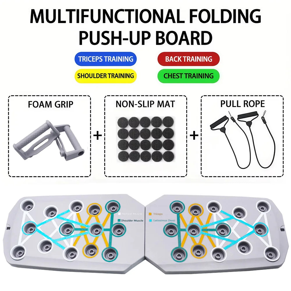 Multi-Function Push-Up Board System