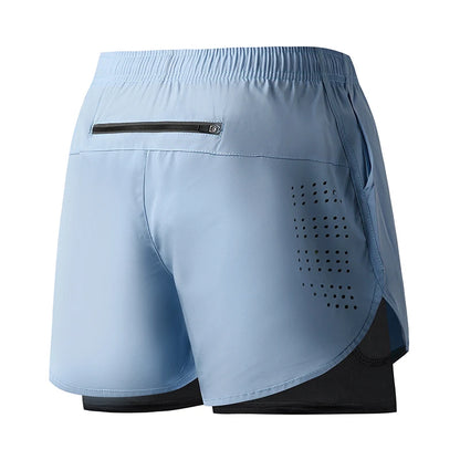 Men's 2-in-1 Quick Drying Performance Running Shorts