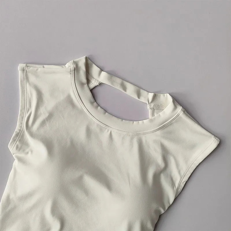 Women’s Sculpt Cross-Back Training Top – Support, Style & Confidence in Every Mov