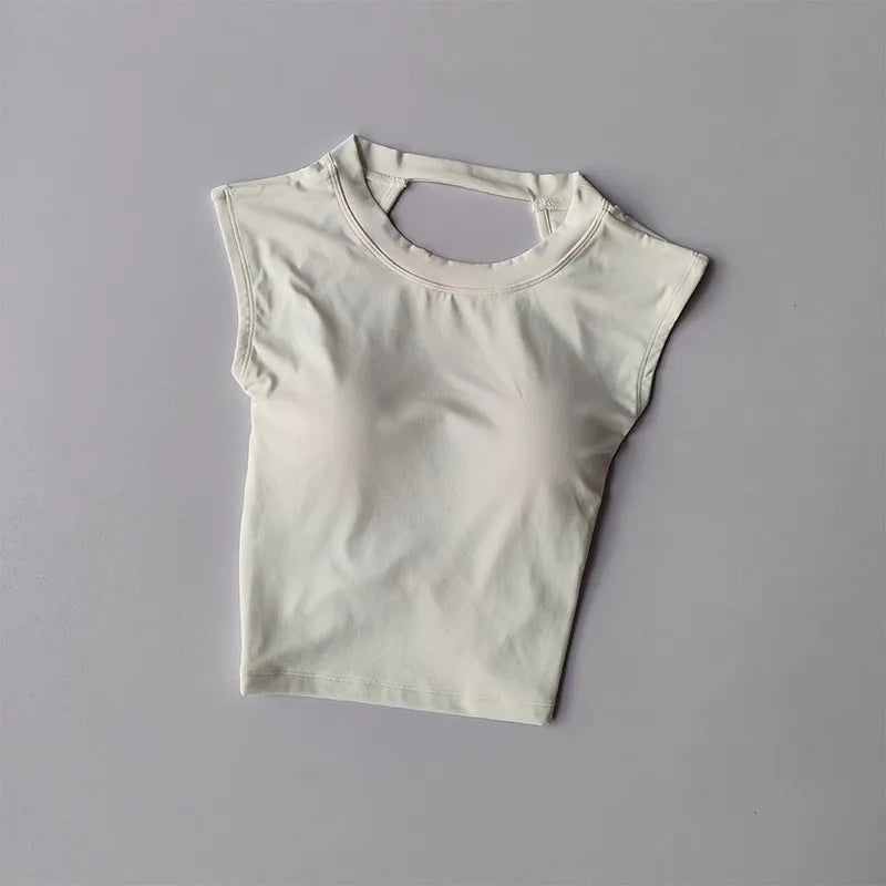 Women’s Sculpt Cross-Back Training Top – Support, Style & Confidence in Every Mov