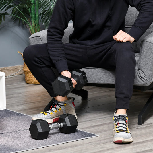 Premium Hex Dumbbell Set – Build Strength, Sculpt Muscle & Train Like a Pro (2 x 8kg)