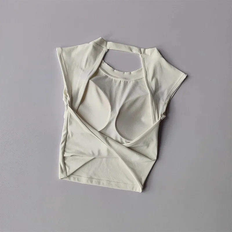 Women’s Sculpt Cross-Back Training Top – Support, Style & Confidence in Every Mov
