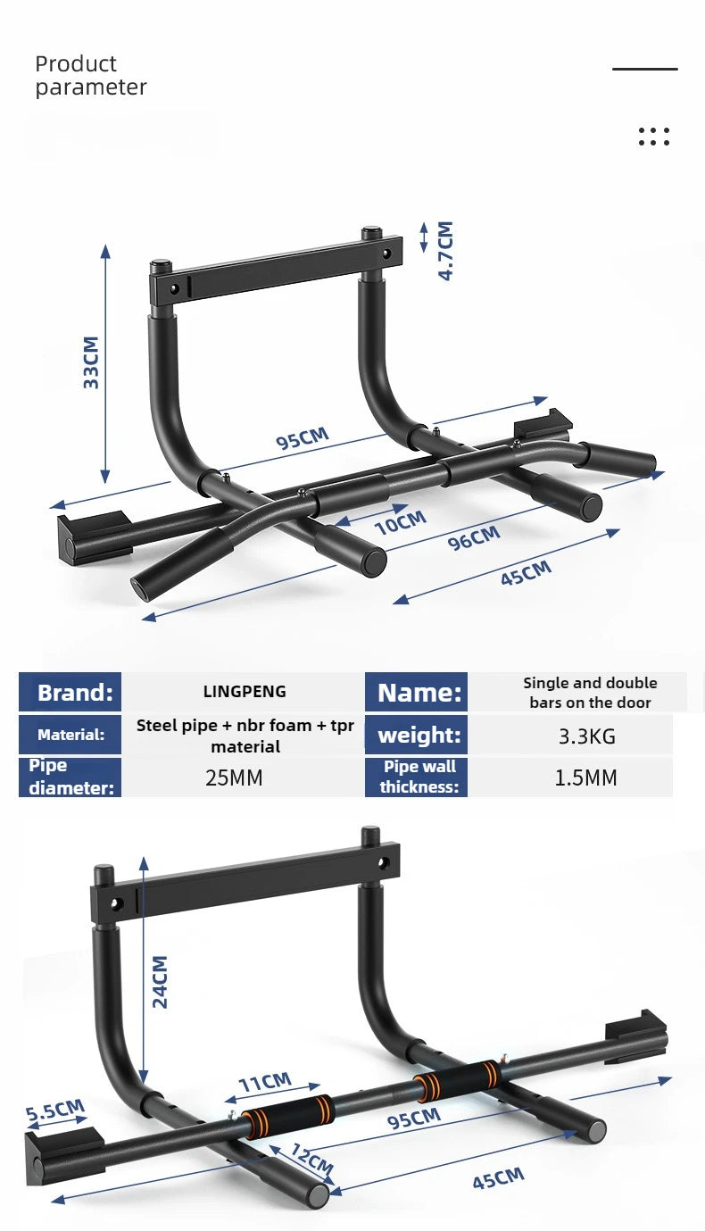 Multipurpose Doorway Pull-Up Bar