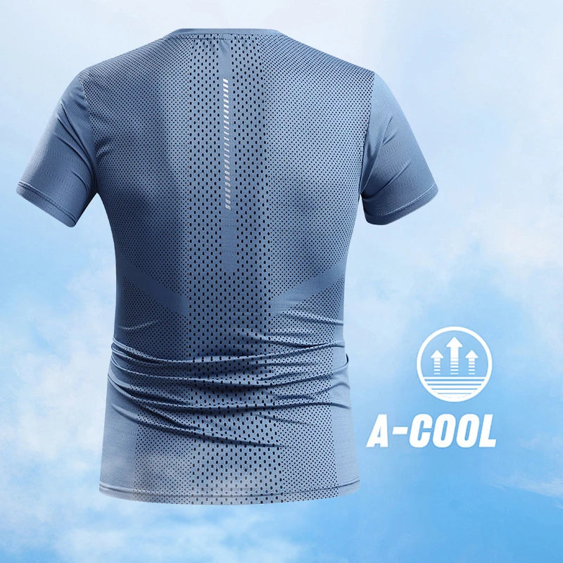 Men’s Breathable Quick Drying Running T-Shirt