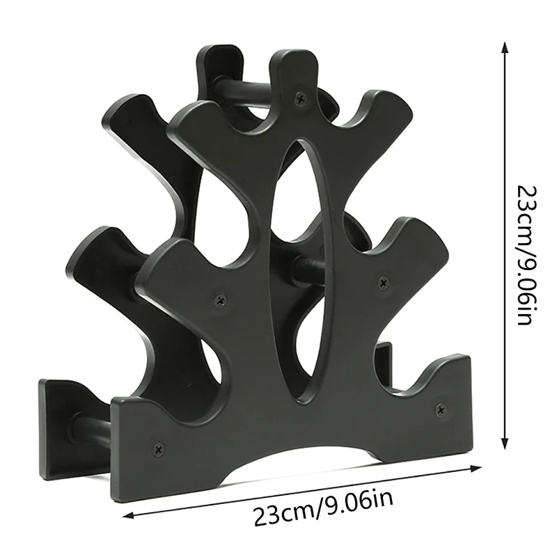 3-Tier Compact Dumbbell Rack – Organize Your Space, Elevate Your Workout