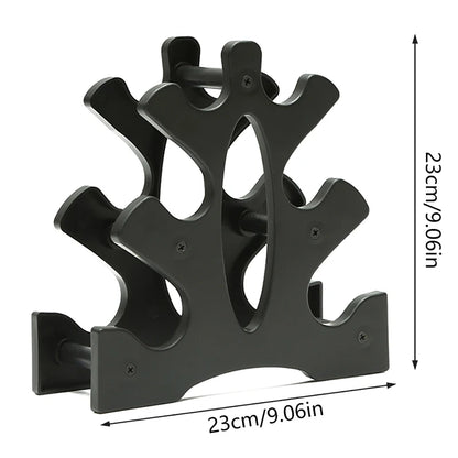 3-Tier Compact Dumbbell Rack – Organize Your Space, Elevate Your Workout