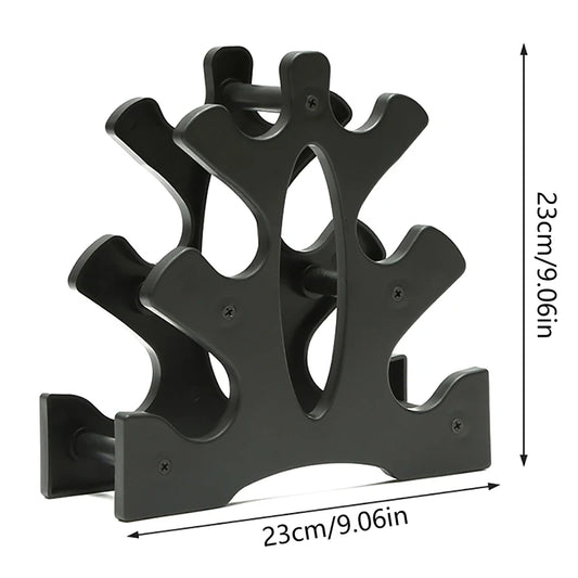 3-Tier Compact Dumbbell Rack – Organize Your Space, Elevate Your Workout