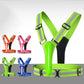 LED Light and Reflective Running Vest - USB Rechargeable