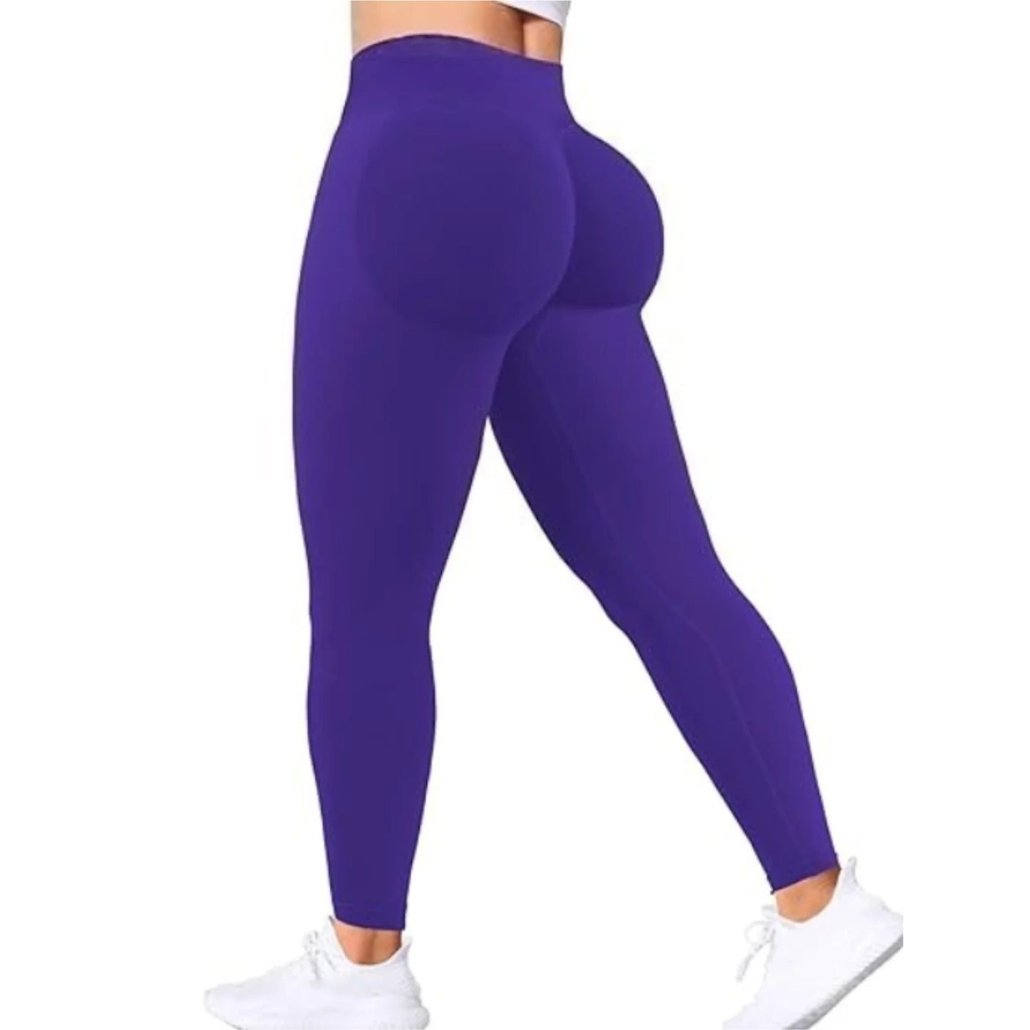 Seamless high-waisted sculpting leggings