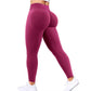 Seamless high-waisted sculpting leggings