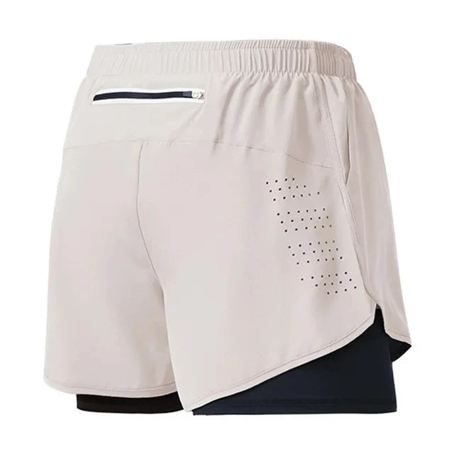 Men's 2-in-1 Quick Drying Performance Running Shorts